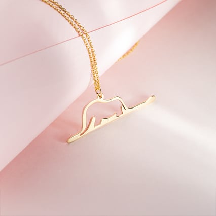 Stříbrný vykrojený přívěsek se slonem Malý princ