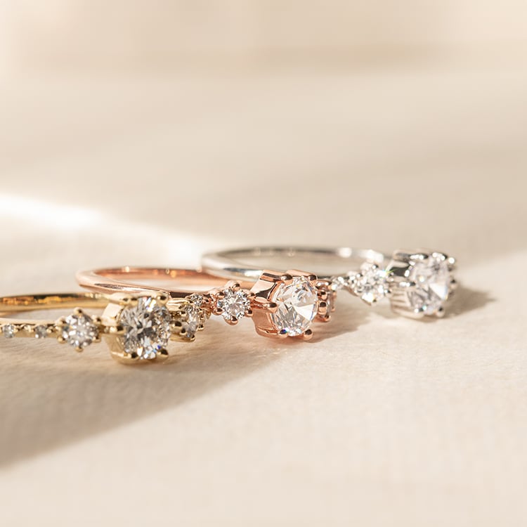 Zásnubní prsten s 0.35ct IGI certifikovaným diamantem Willa 138383