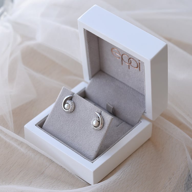 Perlové náušnice 68942