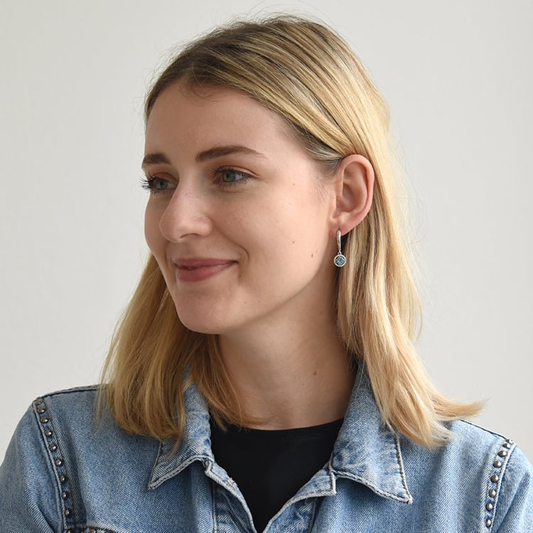 Topazové náušnice 72346