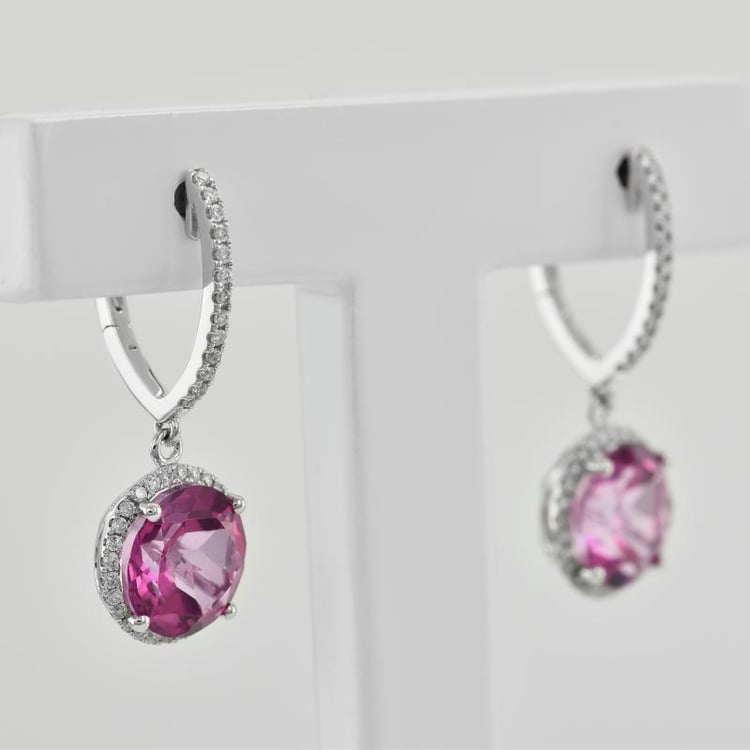 Topazové náušnice 16783