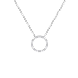 Stříbrný karma přívěsek s diamanty Heidi