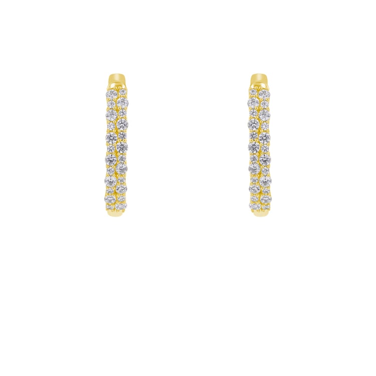 Diamantové kruhové náušnice Nicholls 111053