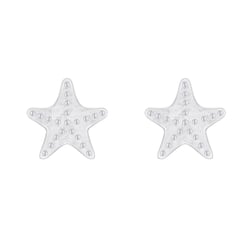 Stříbrné náušnice hvězdice Joetta