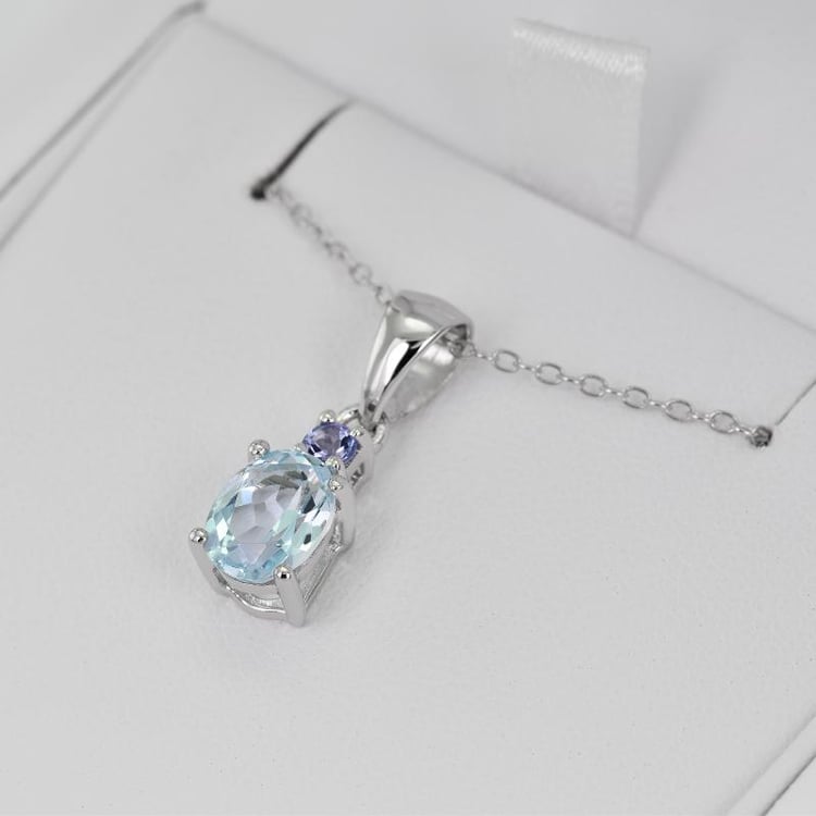 Náhrdelník s topazem 21981