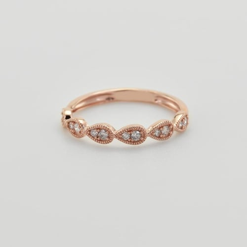 Eternity prsten ze zlata s diamanty Lacy