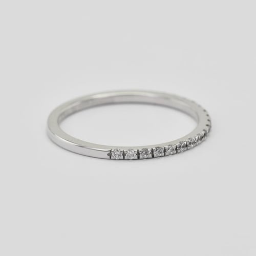 Zlatý eternity prsten s 1.25mm diamanty Adva