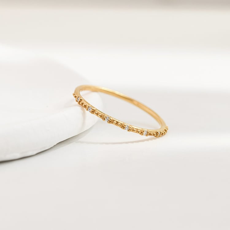 Minimalistický prsten s diamanty Tess 156731