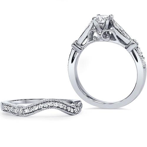 Diamantové prsteny z bílého zlata 4429