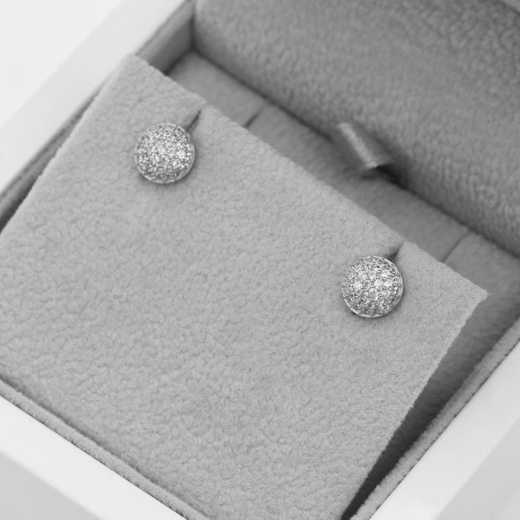 Náušnice se zirkony 2v1 50448