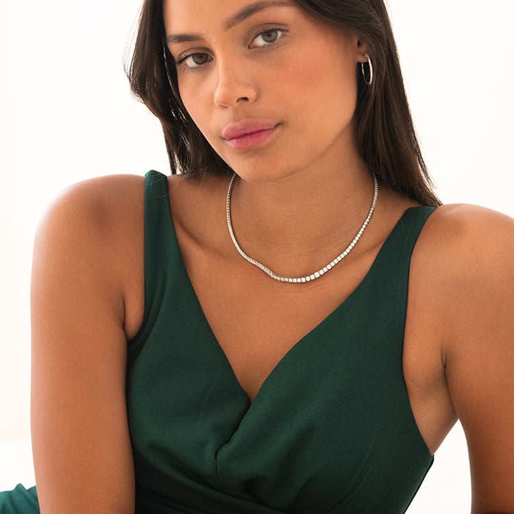 Zlaté flexi kruhové náušnice s diamanty Zeta 143293