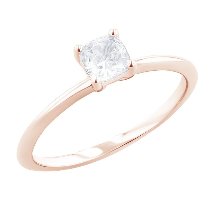 Zásnubní prsten s cushion lab-grown diamantem Macey 119076