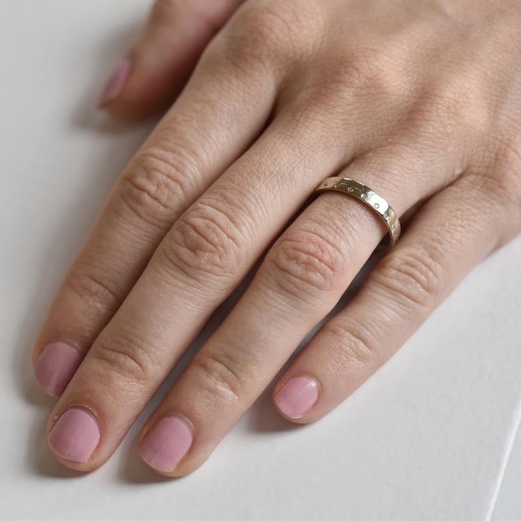 Bílé zlato s diamanty 28714