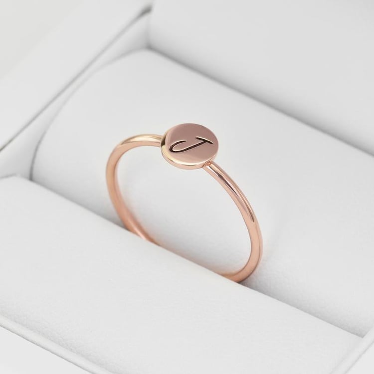 Zlatý prsten s gravírem 30869