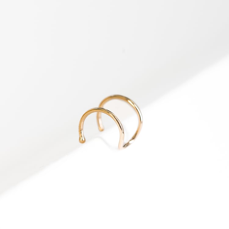 Zlatá záušnice Kauri 123113