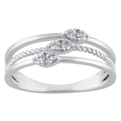 Zlatý prsten s lab-grown diamanty Joe