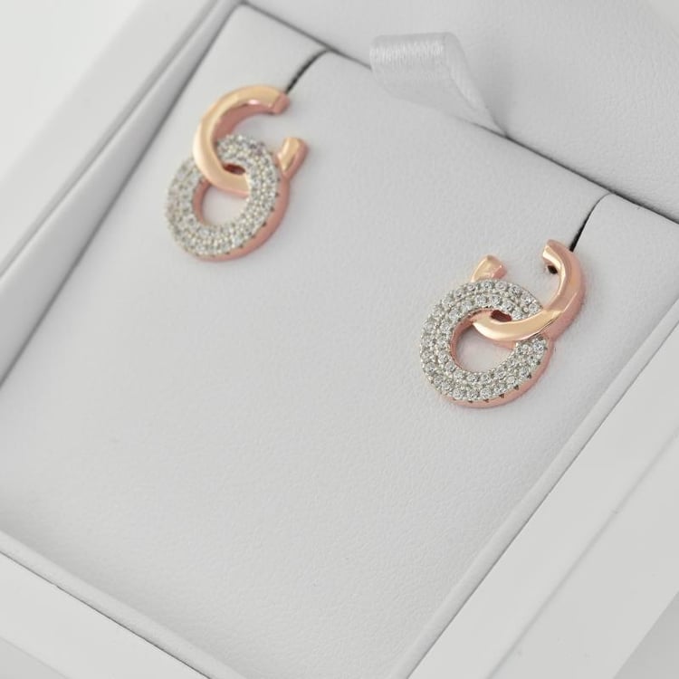 Náušnice se zirkony 35361