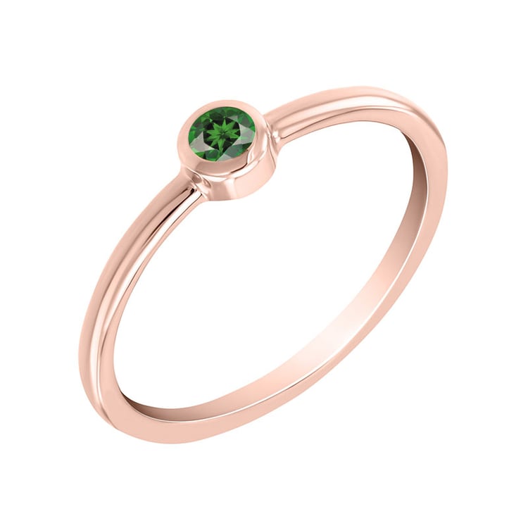 Zlatý prsten s drahokamem 41356