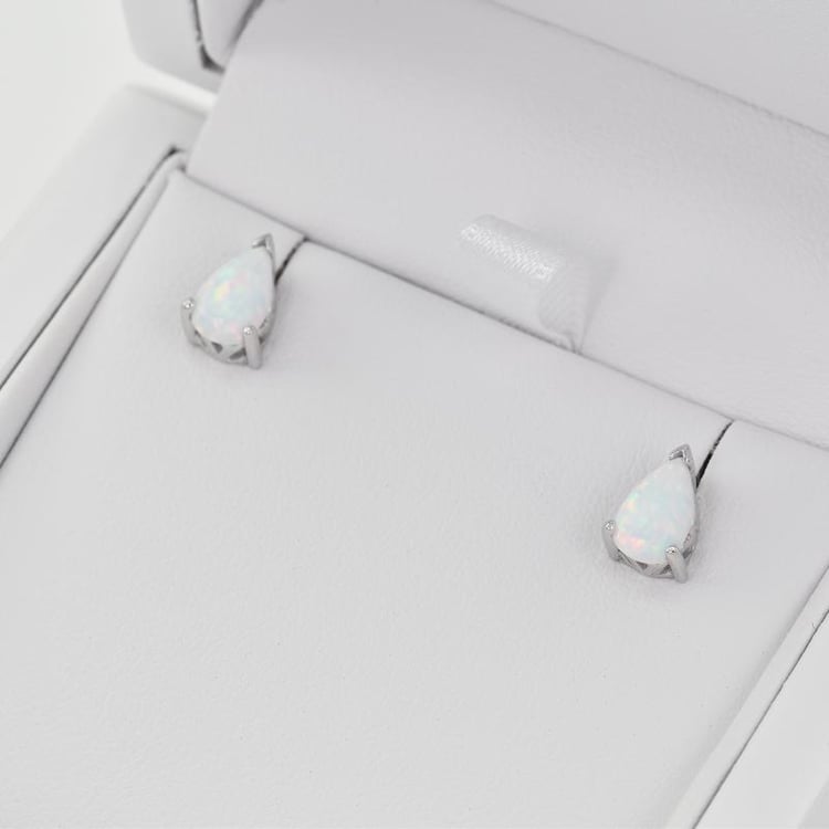 Náušnice s opály 26496