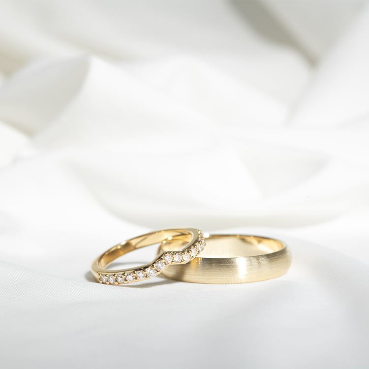 Vykrojený eternity prsten se zářivými diamanty Marveille 128658