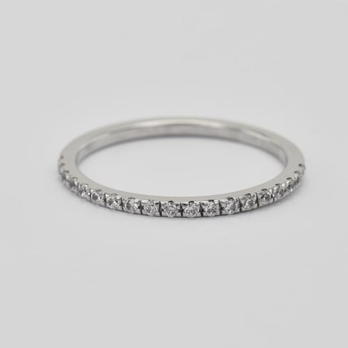 Zlatý eternity prsten s 1.25mm diamanty Adva