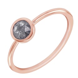 Prsten se salt and pepper diamantem Fermie