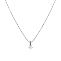 Platinový přívěsek s diamantem Bette