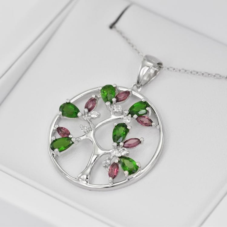 Náhrdelník s drahokamy 21980