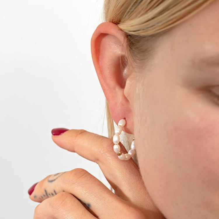 Kolekce stříbrných šperků s perlami 163817