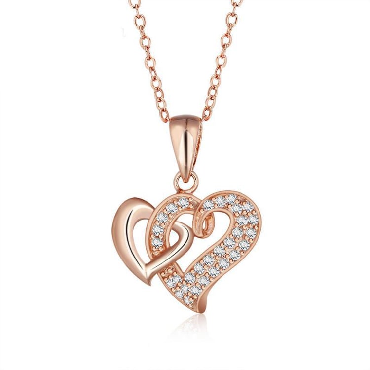 Srdíčkový náhrdelník