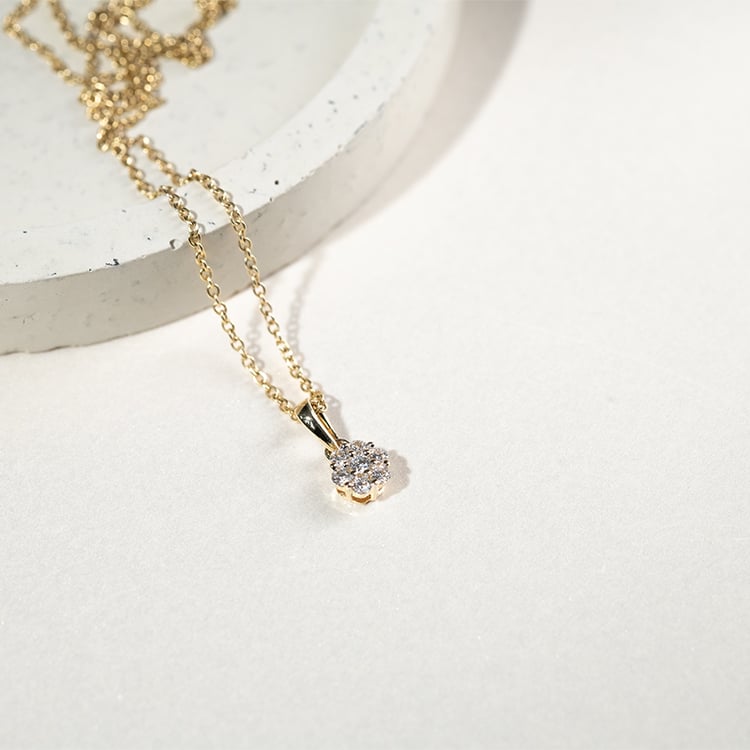 Stříbrný přívěsek s lab-grown diamanty Jenoulita 133953