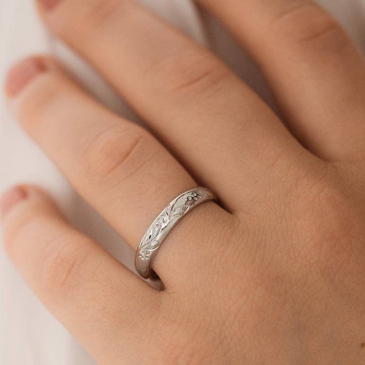 Romantické vintage snubní prsteny ze zlata 157169