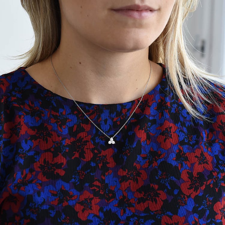 Diamantový přívěsek ze zlata 86039