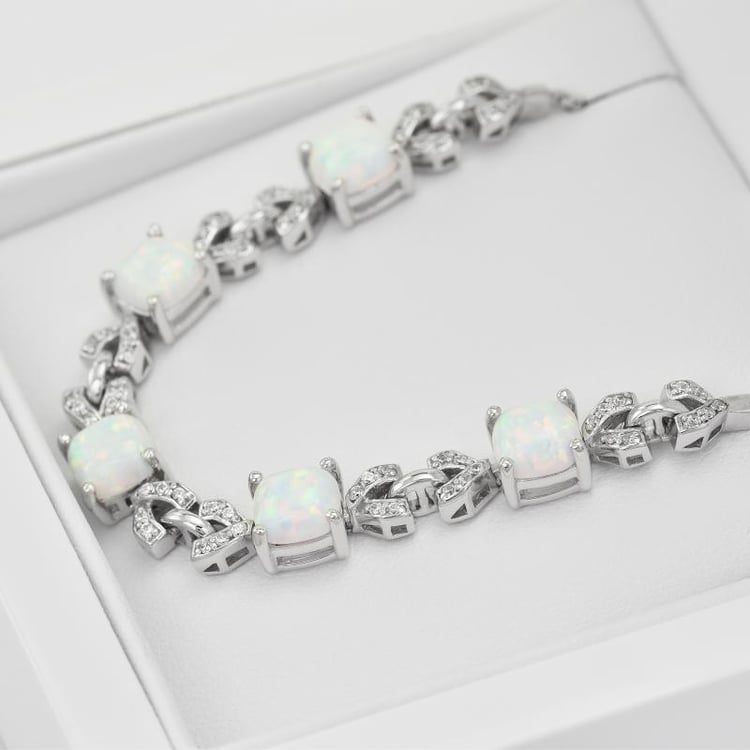 Náramek s opály 30837