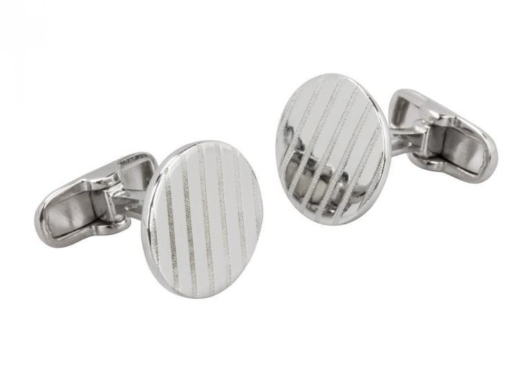Manžetové knoflíky s pruhy Cerak
