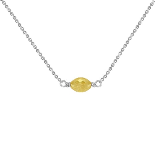 Zlatý choker se žlutým diamantem Melodei
