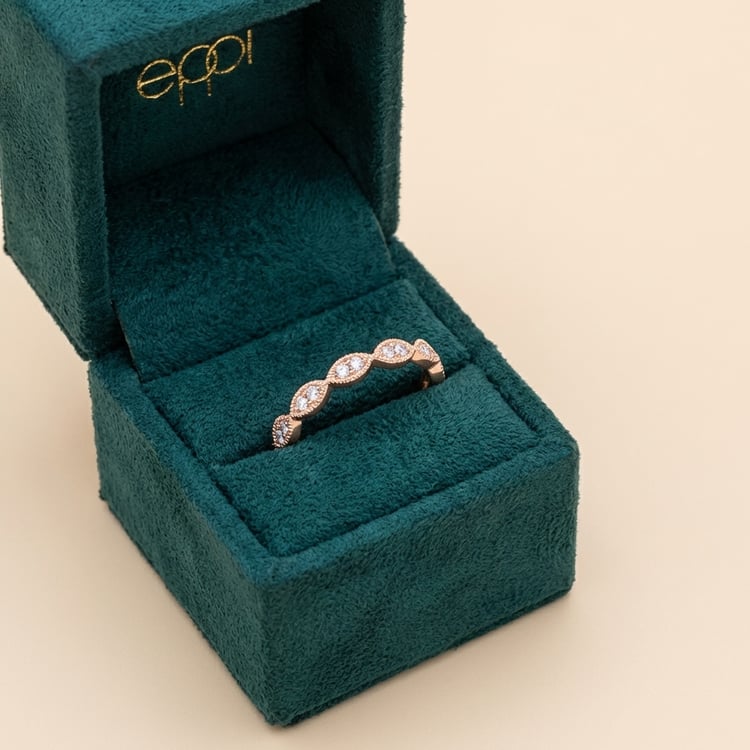 Diamantový rozvodový eternity prsten ze zlata Ymir 166465