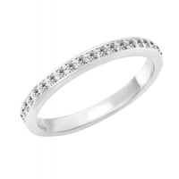 Eternity prsten s 1.25mm s moissanity Mewya