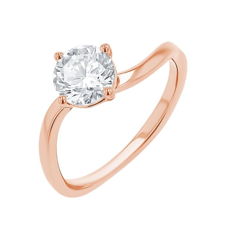 Zásnubní prsten s diamantem 155475