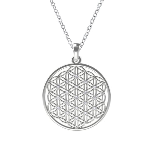 Květ života v přívěsku s diamanty Abelly