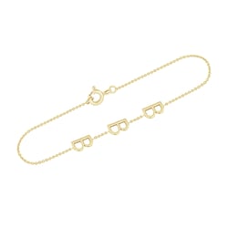 Náramek se 3 písmenky podle vaší volby Annika