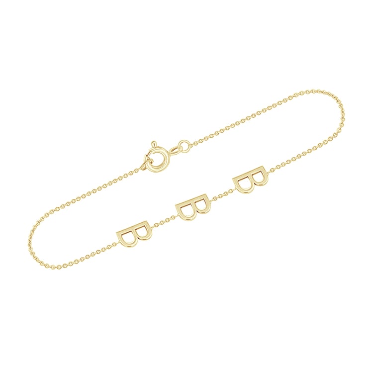 Náramek se 3 písmenky podle vaší volby Annika