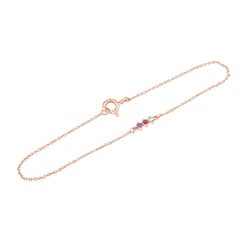 Minimalistický náramek s drahokamy dle vašeho výběru Joe