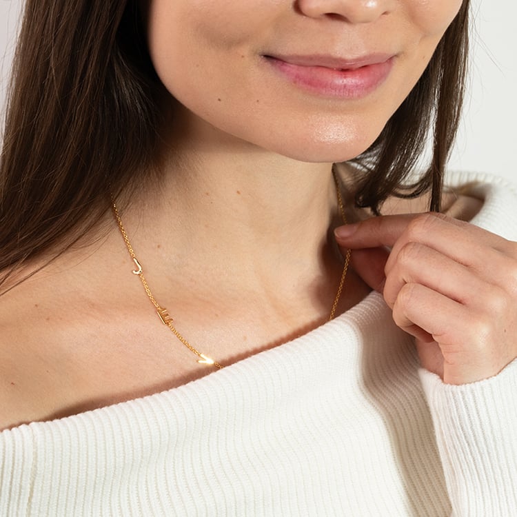 Náhrdelník se 3 písmenky podle vaší volby Lupe 149951