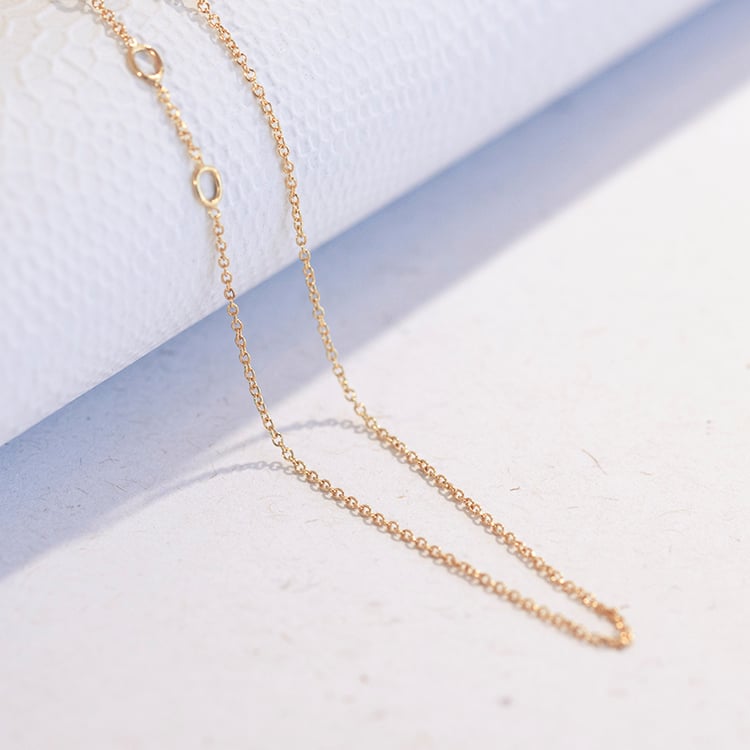 Ankr náramek 16, 17 a 18 cm z 14k zlata 109333