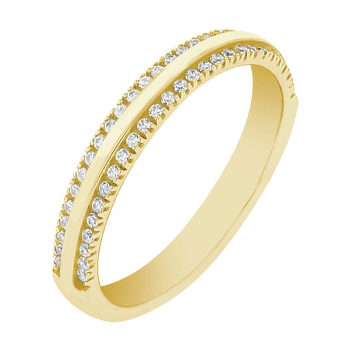 Eternity prsten s lab-grown diamanty Gerald