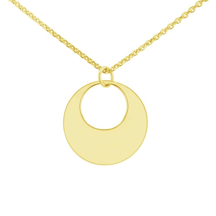 Set stříbrných karma přívěsků pro dva Rivas 99539