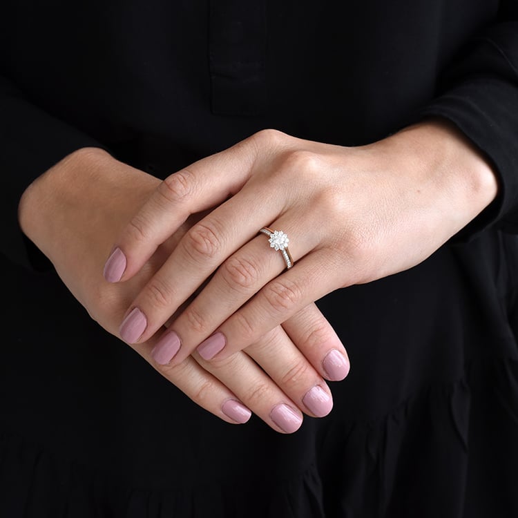 Prsten s diamanty 86466