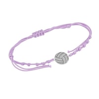 Šňůrkový náramek míč s gravírem dle vaší volby Volleyball