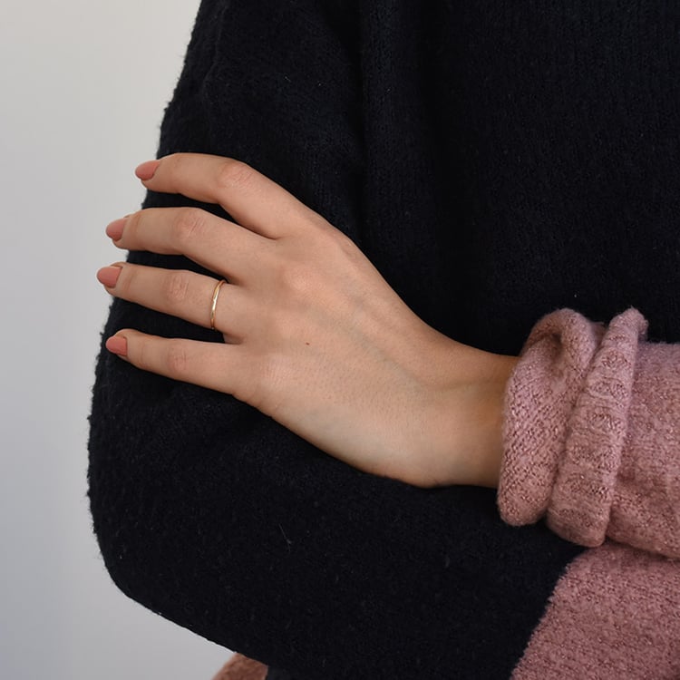 Prsten s jemnými lab-grown diamanty Olive 101557